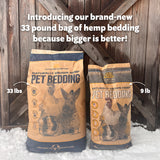 Naturally Grown Premium Hemp Pet Bedding 33 LB