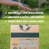 Premium Hemp Pellet Pet Litter