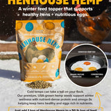 Henhouse Hemp - Omegify your Eggs, the Organic Way! 4 lb