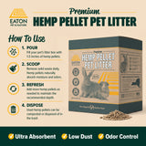 Premium Hemp Pellet Pet Litter