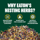 Premium Nesting Herbs, Aromatic Blend for Nesting Boxes & Chicken Coop, Natural Refresher & Pest Deterrent