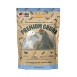 Premium Grubs, USA Grown Dried Black Soldier Fly Larvae, High Calcium Treat for Chickens, Ducks, Wild Birds