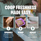 Roost Refresh, Hemp & Herb Blend, Coop Freshness Made Easy (5 LB)