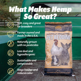 Naturally Grown Premium Hemp Pet Bedding 33 LB