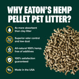 Premium Hemp Pellet Pet Litter